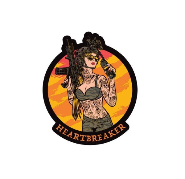 Stickers-Heartbreaker - Savage Tacticians