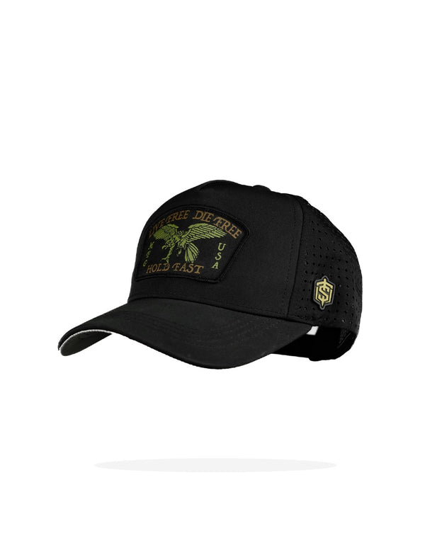 Headwear-Live Free Hat - Black - Savage Tacticians