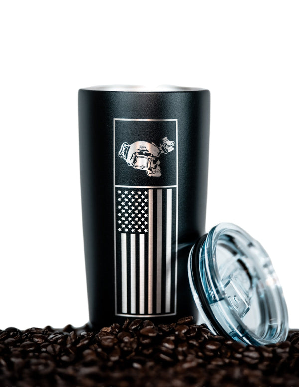 Drinkware-ST Flag 20 oz Tumbler - Savage Tacticians
