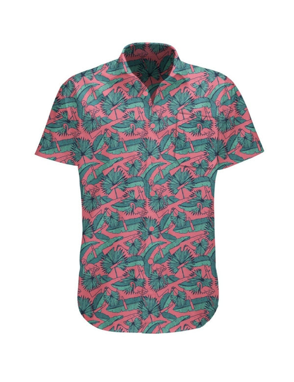 MEN-AK Tropical Button-up - Savage Tacticians