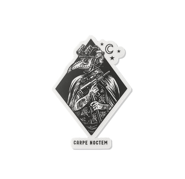 Stickers-Carpe Noctem Sticker - Savage Tacticians