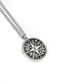 Jewelry-Compass Pendant & Chain - Savage Tacticians