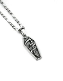 Jewelry-Fear Not Death Pendant & Chain - Savage Tacticians