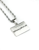 Jewelry-Hoist Pendant & Chain - Savage Tacticians