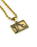 Jewelry-Hoist Pendant & Chain - Savage Tacticians