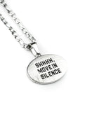 Jewelry-Move in Silence Pendant & Chain - Savage Tacticians