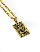 Jewelry-No Retreat Pendant & Chain - Savage Tacticians