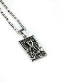 Jewelry-No Retreat Pendant & Chain - Savage Tacticians