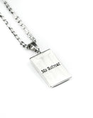 Jewelry-No Retreat Pendant & Chain - Savage Tacticians