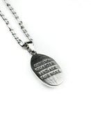 Jewelry-No Quarter Pendant & Chain - Savage Tacticians