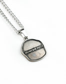 Jewelry-Memento Mori Pendant & Chain - Savage Tacticians