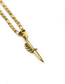 Jewelry-Trench Knife Pendant & Chain - Savage Tacticians