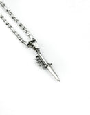 Jewelry-Trench Knife Pendant & Chain - Savage Tacticians