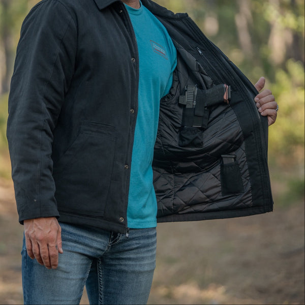 Resolute Concealed Carry Jacket - Black