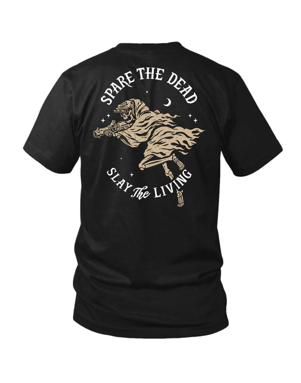 Graphic Tee-Spare the Dead - Savage Tacticians