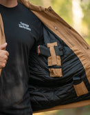 Resolute Concealed Carry Jacket - Brown