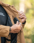 Resolute Concealed Carry Jacket - Brown