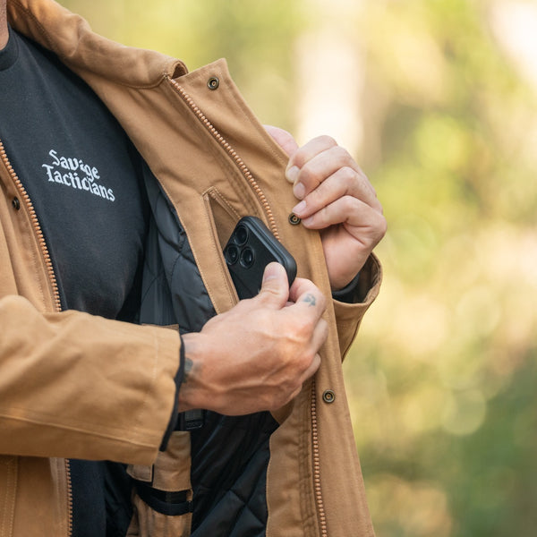 Resolute Concealed Carry Jacket - Brown