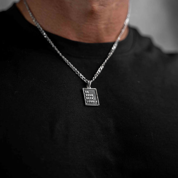 Do Good Recklessly Pendant & Chain