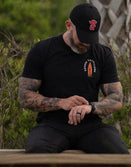 Headwear-ST Team Hat - Black - Savage Tacticians
