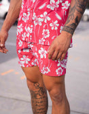 Swim Shorts-Swim Trunks - MK2 Floral - Savage Tacticians