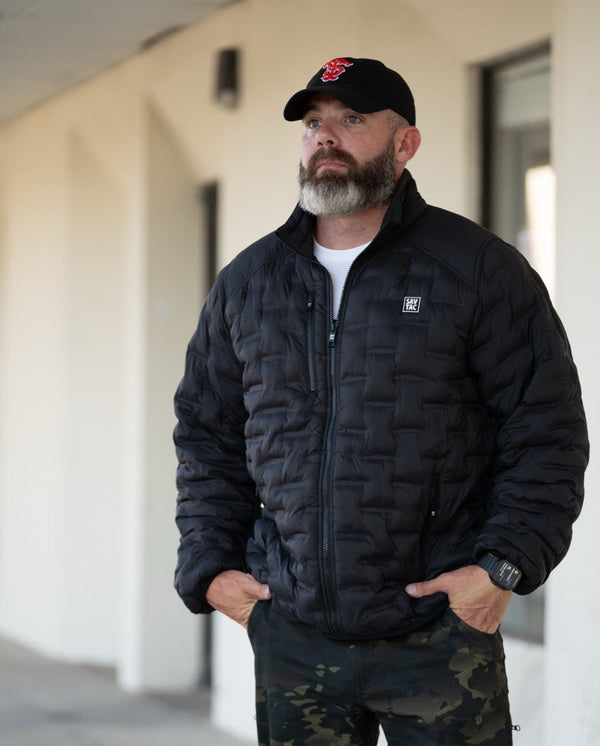 PackLite Black Jacket