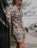 Button-Ups-Tropical Frog Button-up - Savage Tacticians