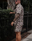 Button-Ups-Tropical Frog Button-up - Savage Tacticians