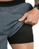 Gym Shorts Men-AirRaid Shorts - Savage Tacticians