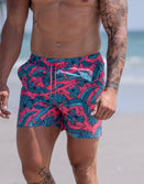 Swim Shorts-Swim Trunks - AK Tropical - Savage Tacticians