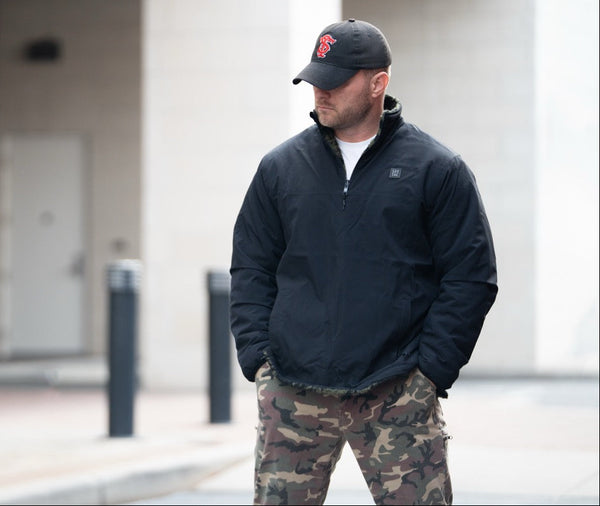 Switchback Reversible Sherpa Pull-over