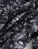 STMC® Black Camo Reversible Woobie Jacket