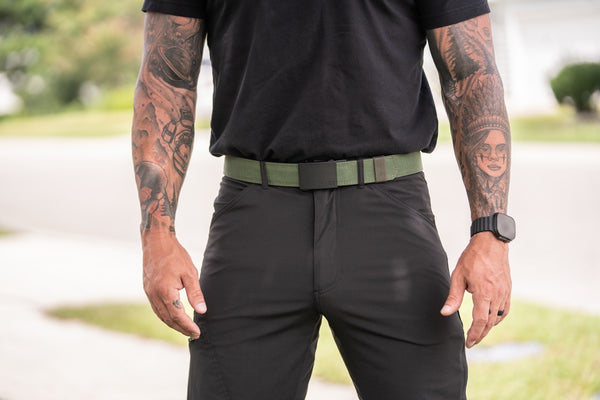 Belts-EDC Ratchet Belt - Ranger Green - Savage Tacticians