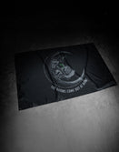 Savage Tacticians flag with skull, night vision, moon, and 'The Goons Come Out At Night' text