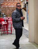 STMC® Black Camo Reversible Woobie Jacket