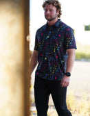 Polo Shirts-Performance Polo - DNC Splatter - Savage Tacticians