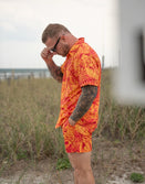 Tropical Inferno Button-up