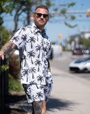 RPGs and Palm Trees Button-up