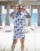 RPGs and Palm Trees Button-up