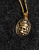 Jewelry-No Kings, No Master Pendant & Chain - Savage Tacticians