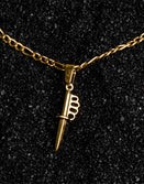 Jewelry-Trench Knife Pendant & Chain - Savage Tacticians