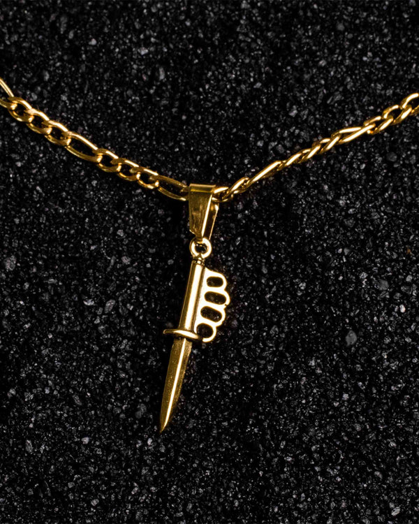Trench Knife Pendant & Chain