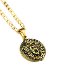 Jewelry-Medusa's Gaze Pendant & Chain - Savage Tacticians