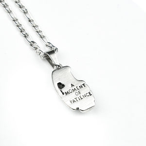 Jewelry-Patience Pendant & Chain - Savage Tacticians