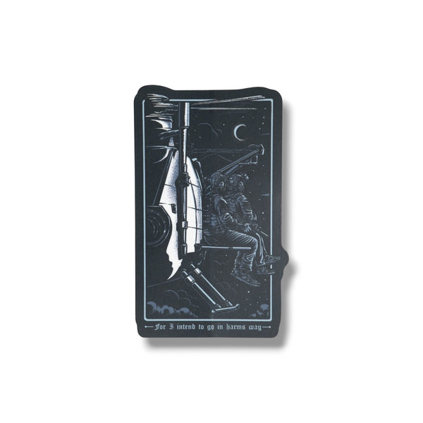 Harm's Way Sticker