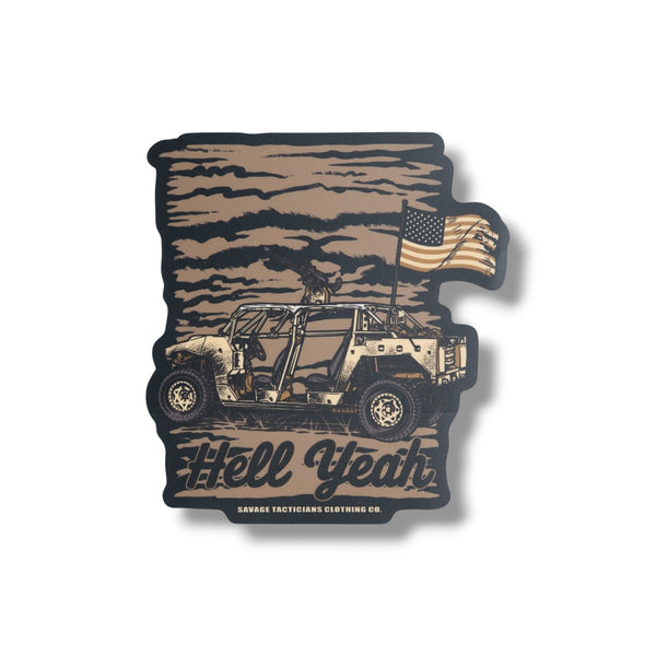 Hell Yeah Sticker