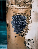 Gangster Sticker