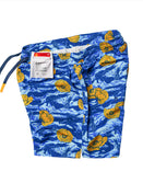 Swim Trunks - Tiger Stripe Blue