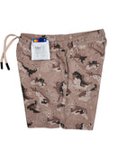 Swim Shorts-Swim Trunks - Chocolate Chip Desert - Savage Tacticians