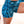 Womens Activewear-Maximal Shorts - Arctic Blue Camo - Savage Tacticians